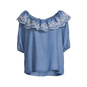 Embroidered Top from Time and Tru